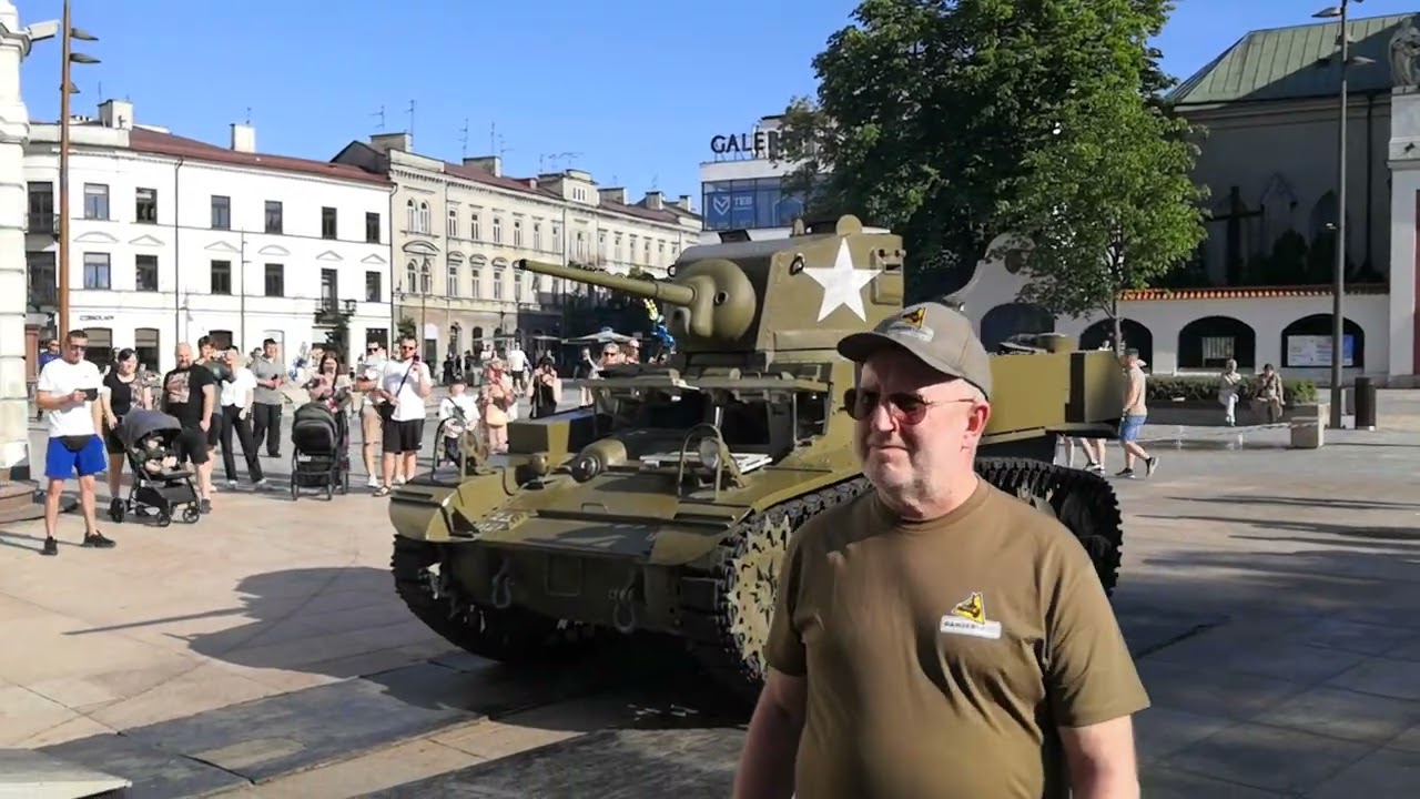 M3A1 Stuart. Lublin