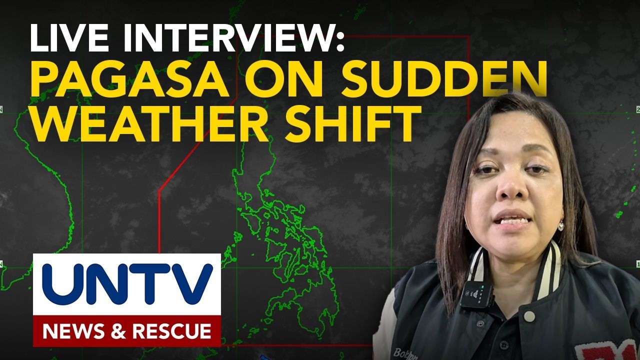 LIVE INTERVIEW: Paliwanag ng PAGASA sa biglang pagbabago ng panahon | March 17, 2026