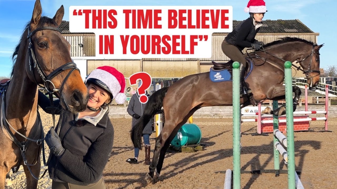 OLYMPIC MEDALIST GIVES ME A LESSON ON 3* HORSE