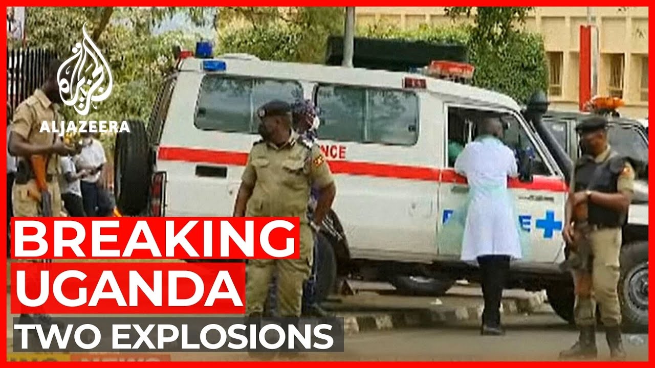 Two explosions heard in the Ugandan capital, Kampala
