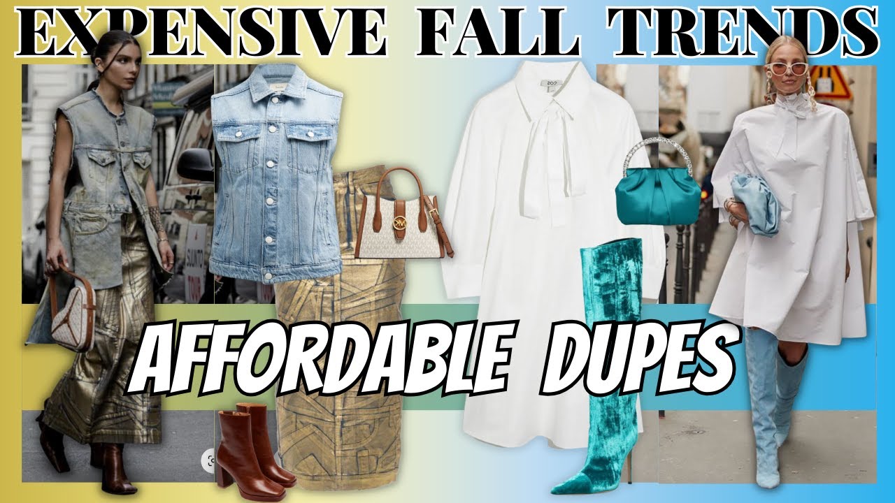 Affordable and Wearable Fall Trends That Look Expensive
