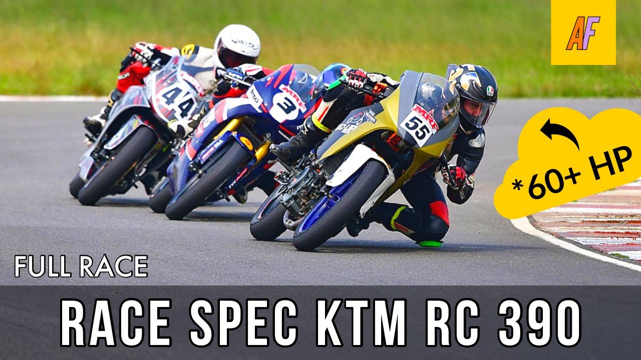60+ HP 🔥 KTM RC 390 | Race Onboard | National Championship 2020 | MMRT | Indian GP