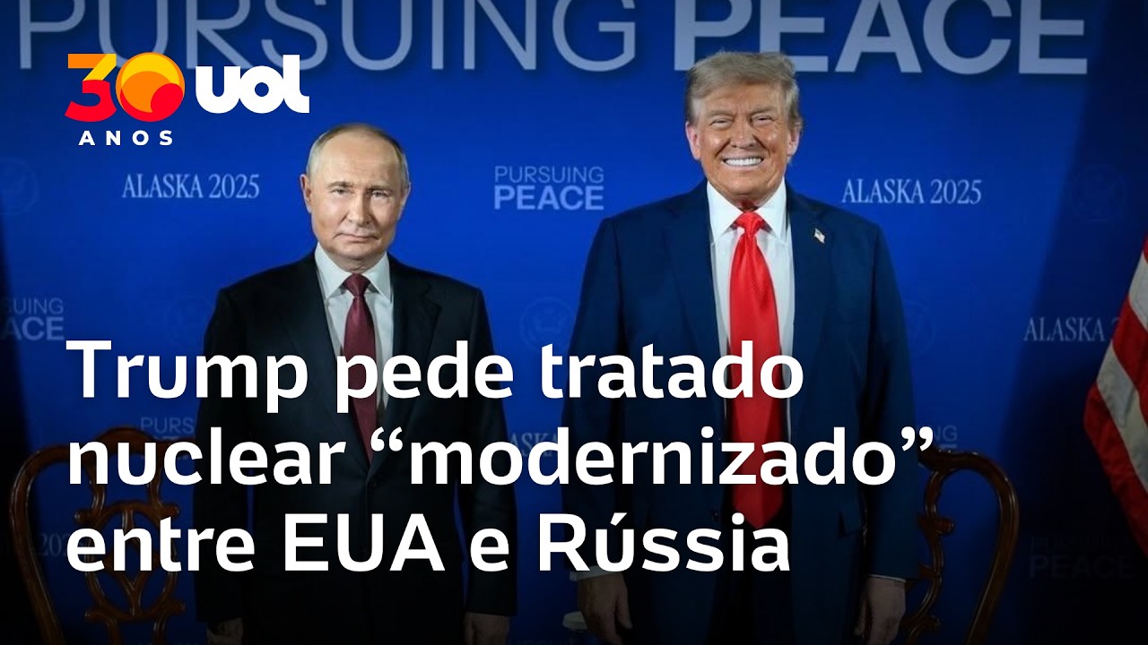 Trump pede tratado nuclear novo e 'modernizado' entre EUA e R&uacute;ssia