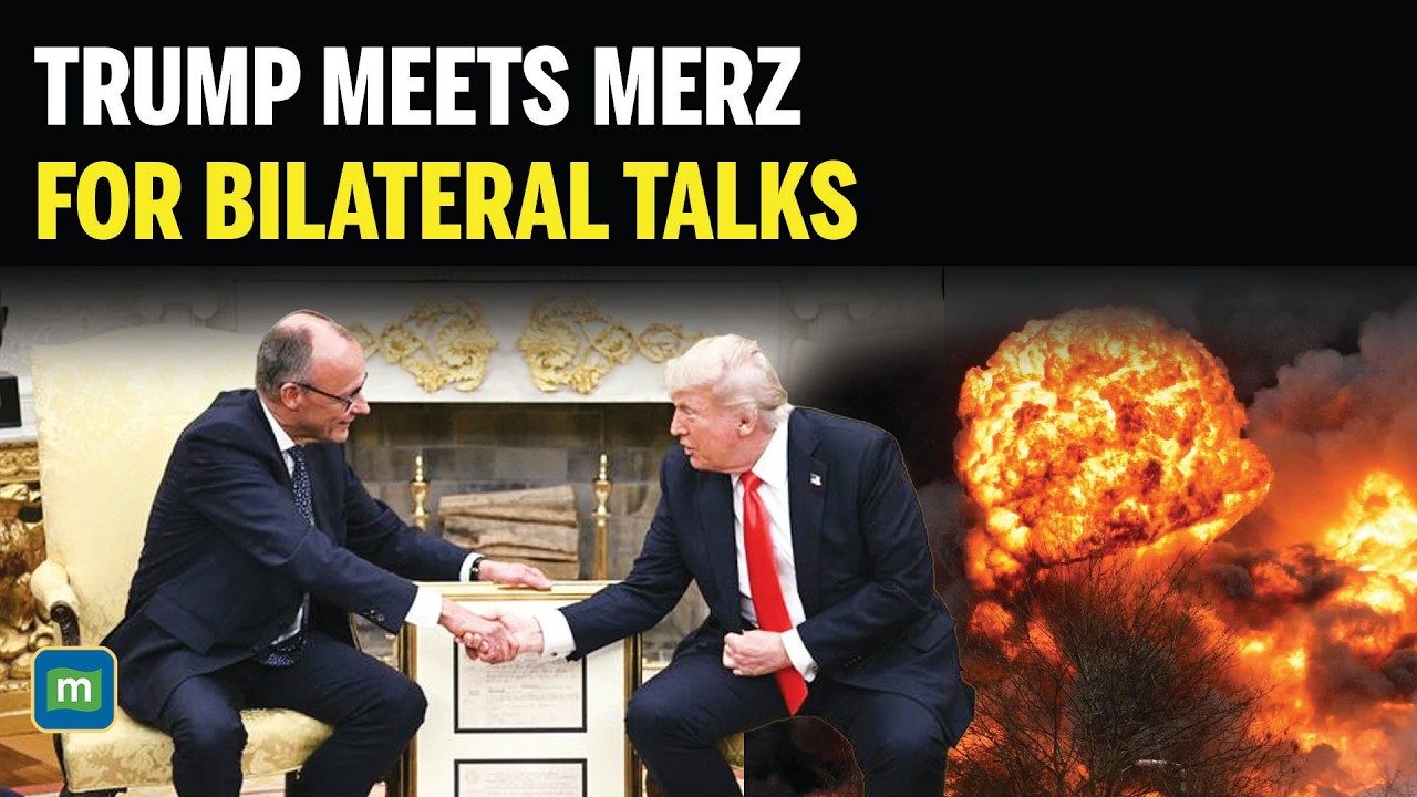 LIVE: Trump Meets Merz for Bilateral Talks | Trump-Merz Meeting