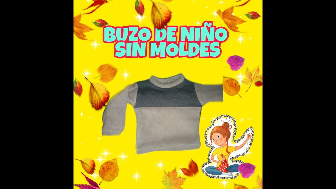 BUZO DE NIÑO SUPER FACIL