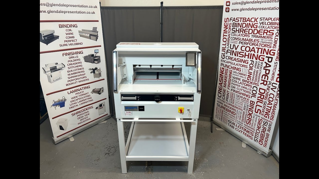 EBA/Ideal 4860 Guillotine