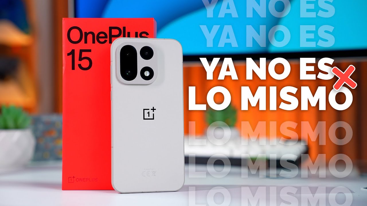 El O̶p̶p̶o̶ OnePlus 15 ha cambiado mucho - Review OnePlus 15