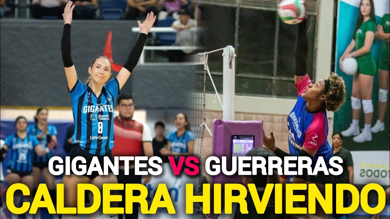 GIGANTES VS GUERRERAS JORNADA 9 | JUEGO I | LIGA DE VOLEIBOL PROFESIONAL MEXICANA FEMENIL 2026