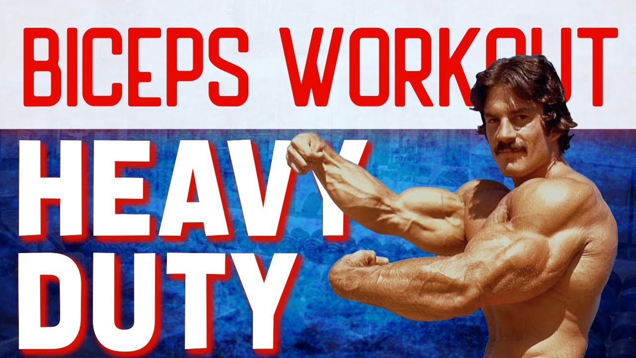 Mike Mentzer | Biceps Workout | Heavy Duty Series