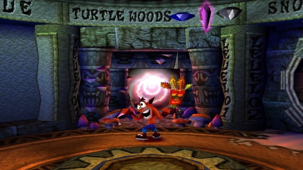 Turtle Woods (Gem, Sapphire & Time Trial) | Crash Bandicoot 2: Cortex Strikes Back RetroAchievements