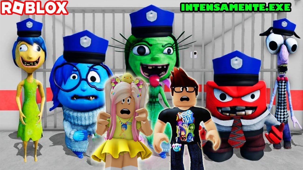Escapando De La Prision De Los Policias De Intensamente.EXE! QUE LES PASO!?😮😲