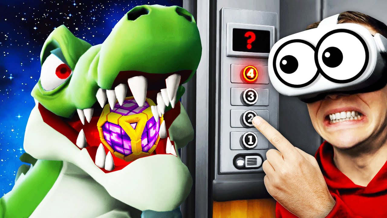 Crocodile Secret In VR Elevator