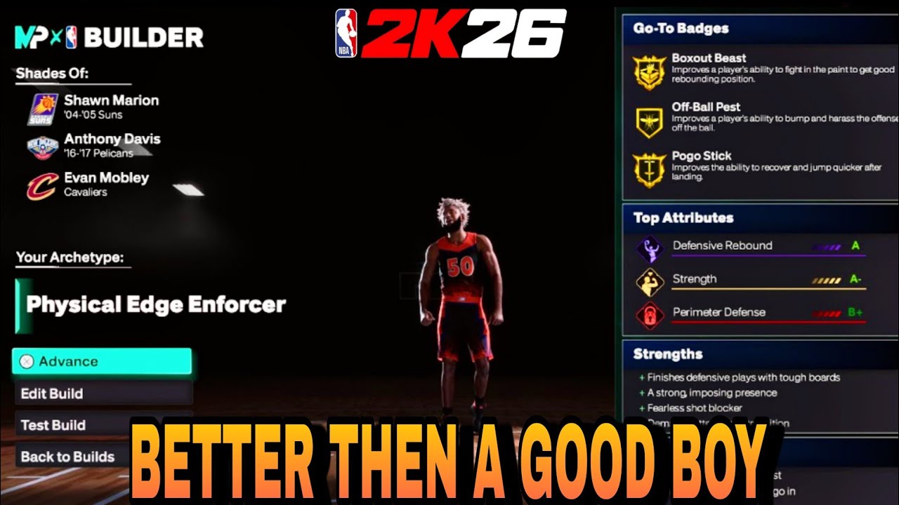 THIS 6'9 BEST BIG MAN BUILD IS BROKEN IN NBA 2K26!