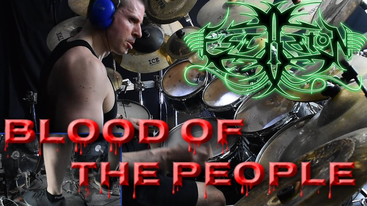 Eschaton - Blood of the People Drum Play through - Darren Cesca
