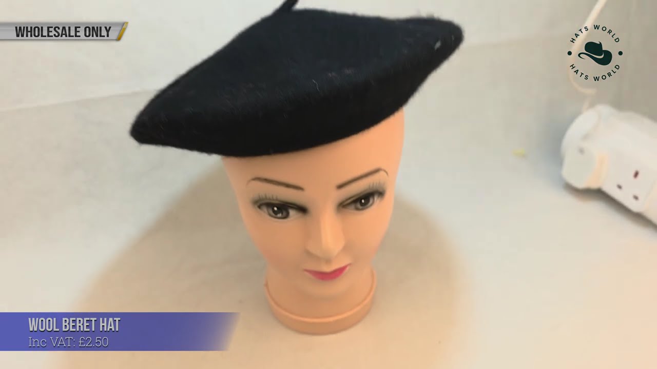 Premium  Wool Beret Hat | Luxury Stylish Winter Fashion in Manchester | Classic Wool Beret Hat