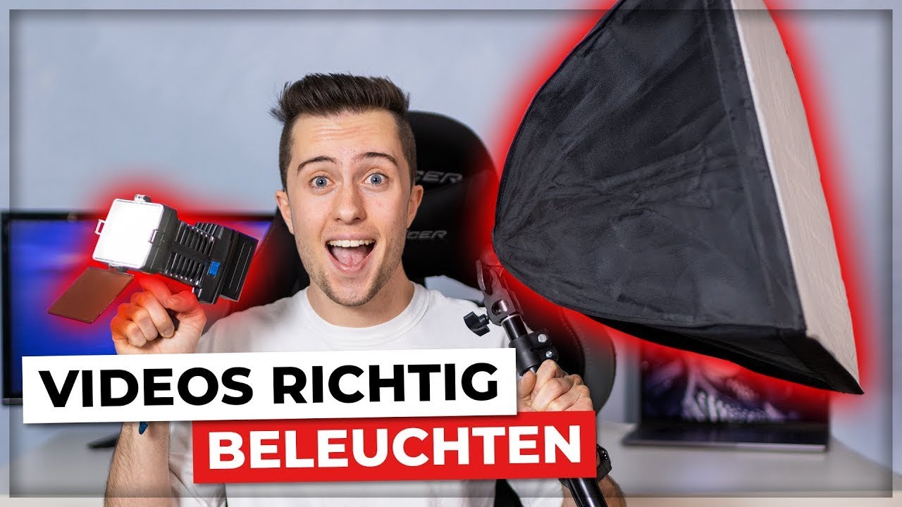 Beleuchtung für cinematische YouTube Videos! 💡 (einfache Tipps)