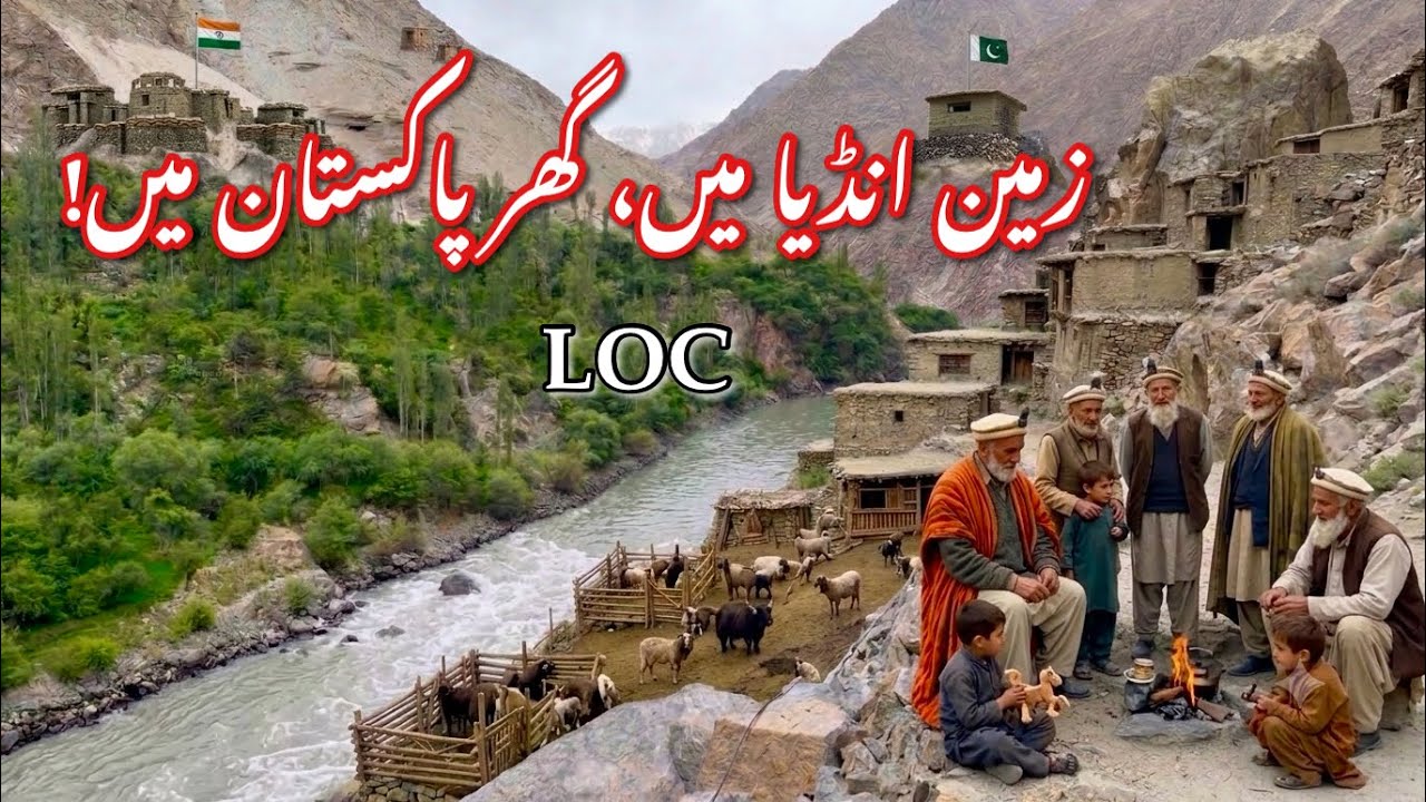 Just 3 KM from Ladakh Pakistan&rsquo;s Last Village | Life at the India Border 🇵🇰🇮🇳 
