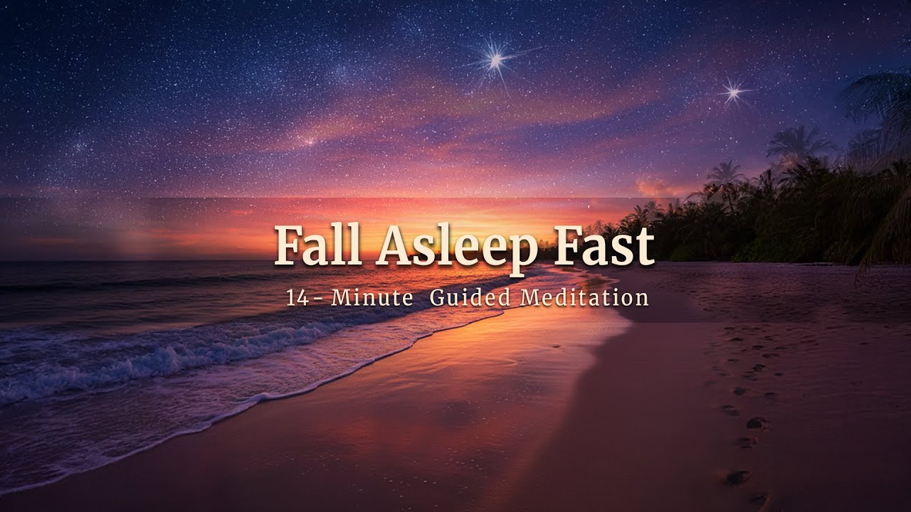 Fall Asleep in 14 Minutes 😴 Guided Sleep Meditation for Insomnia & Deep Relaxation