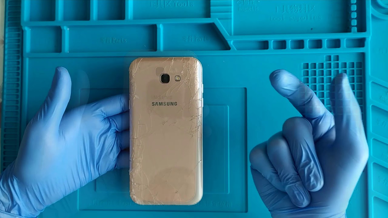 Samsung A7 2017 back cover replacement at home