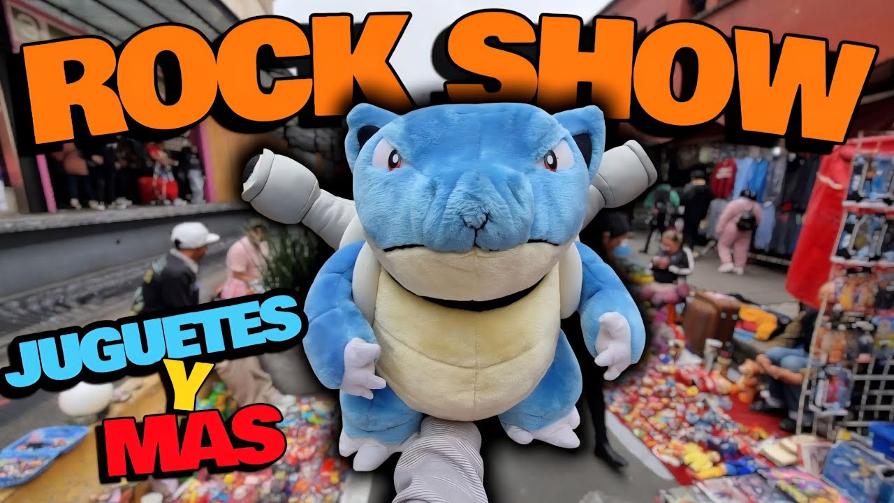 Buscando las MEJORES FIGURAS en el Tianguis del ROCK SHOW #borderlands #videogames #toys #pokemon