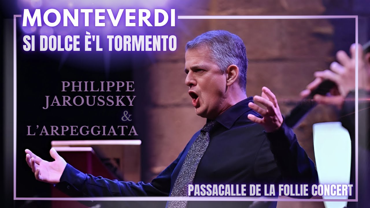Sì dolce e'l tormento (Monteverdi) - Philippe Jaroussky with L'Arpeggiata and Christina Pluhar (HD)