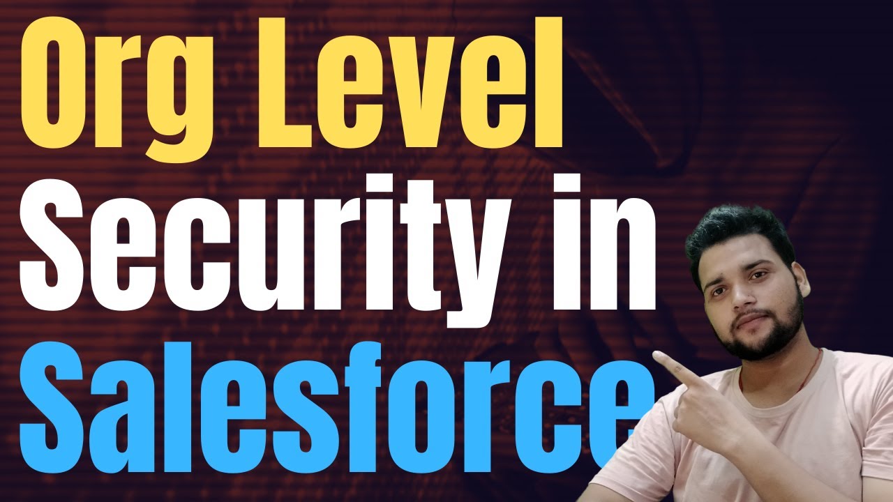 What is Organization Level Security in Salesforce?