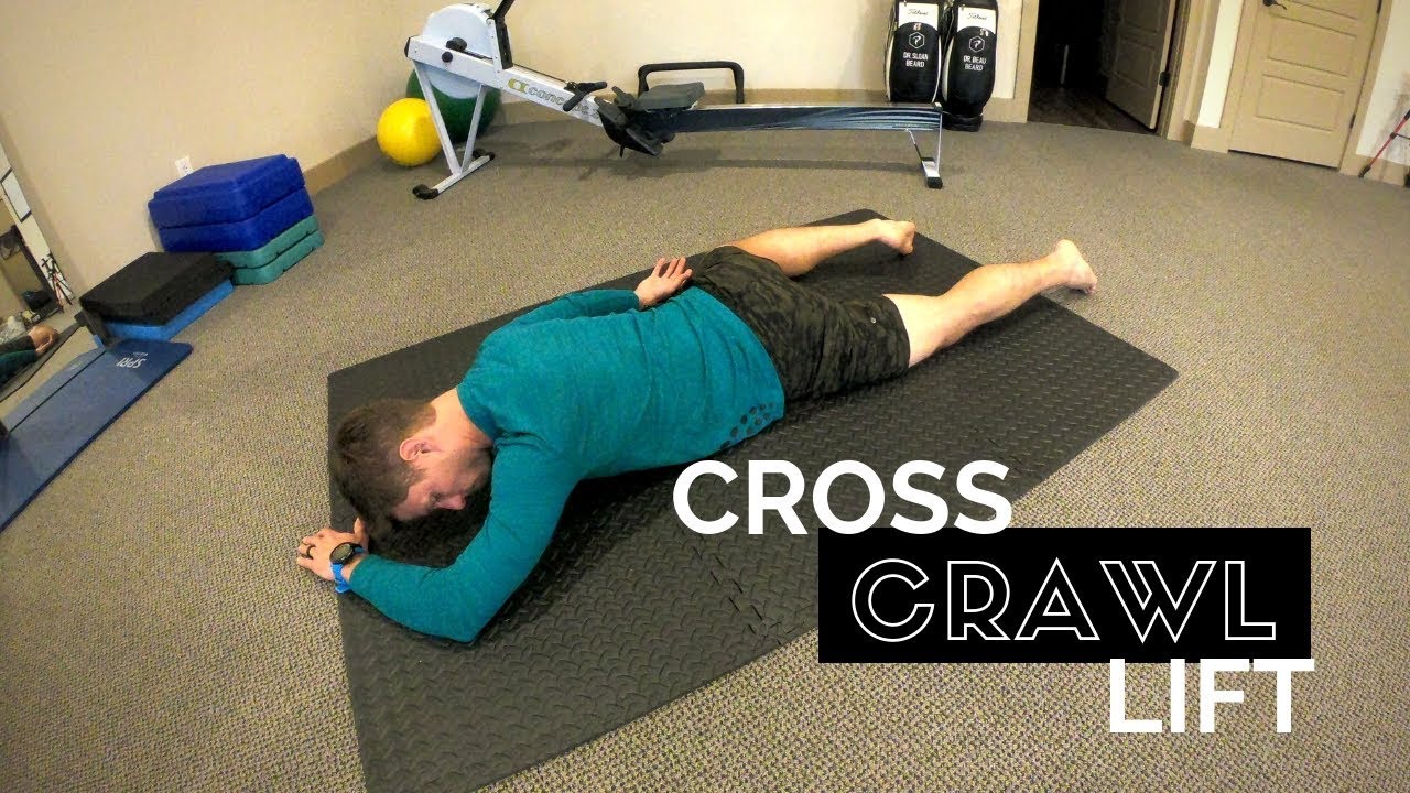 Cross Crawl Lift (Dynamic Neuromuscular Stabilization)