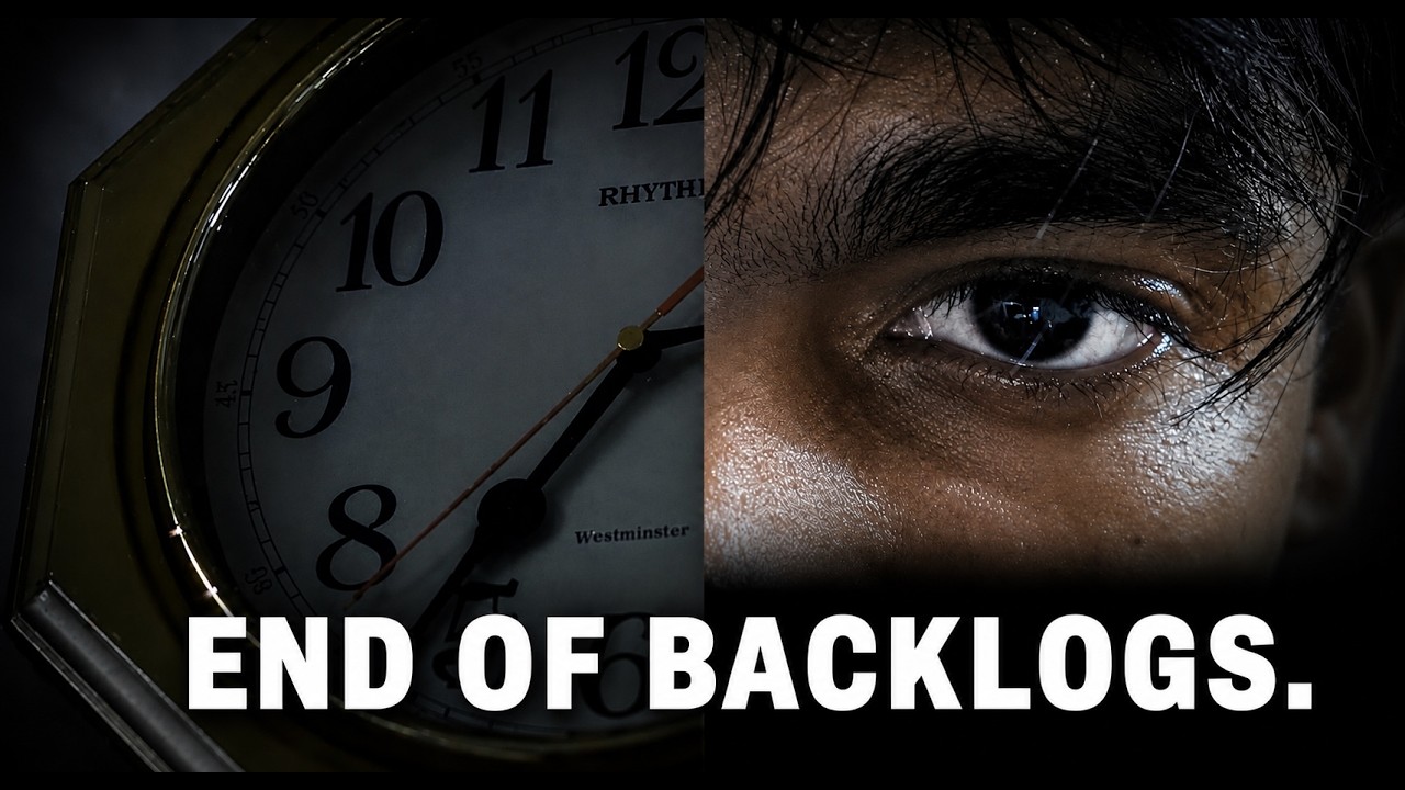 🔥 70+ Lectures BACKLOG &rarr; FINISHED | JEE/NEET Strategy....