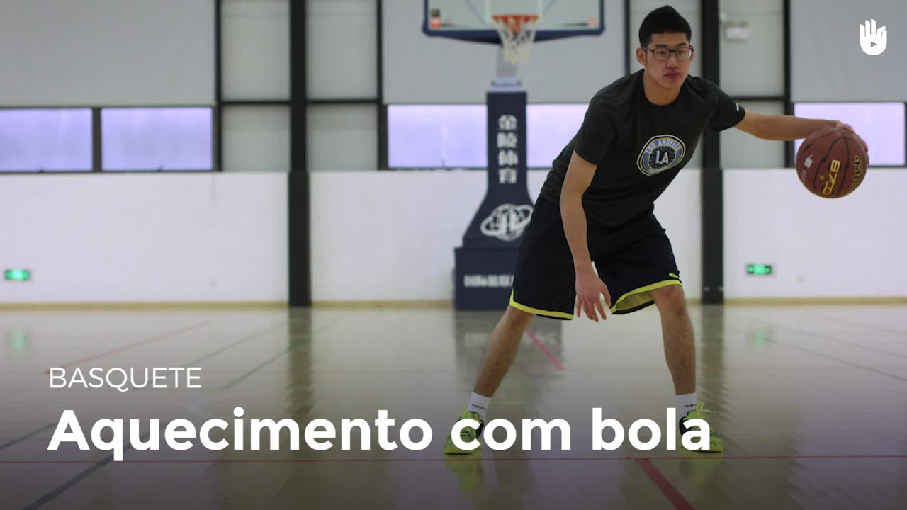 Aquecimento com bola | Basquete