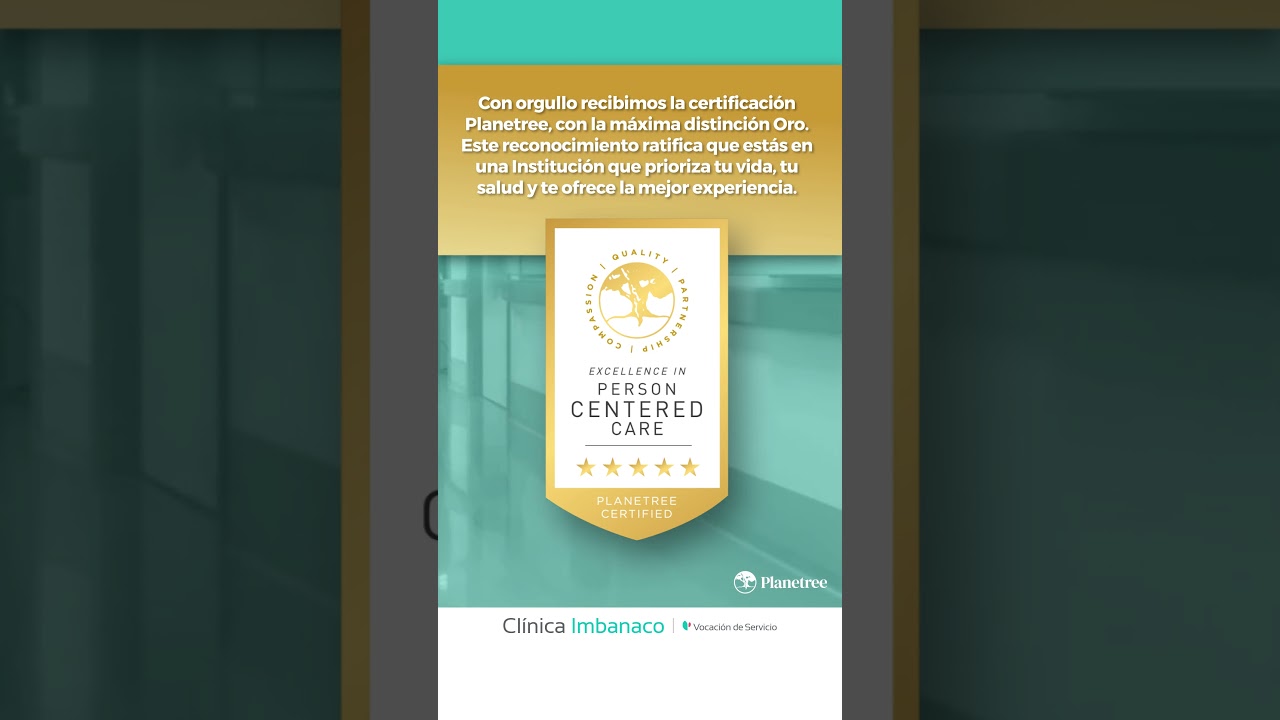 La Cl&iacute;nica Imbanaco recibe la m&aacute;xima certificaci&oacute;n en atenci&oacute;n al paciente