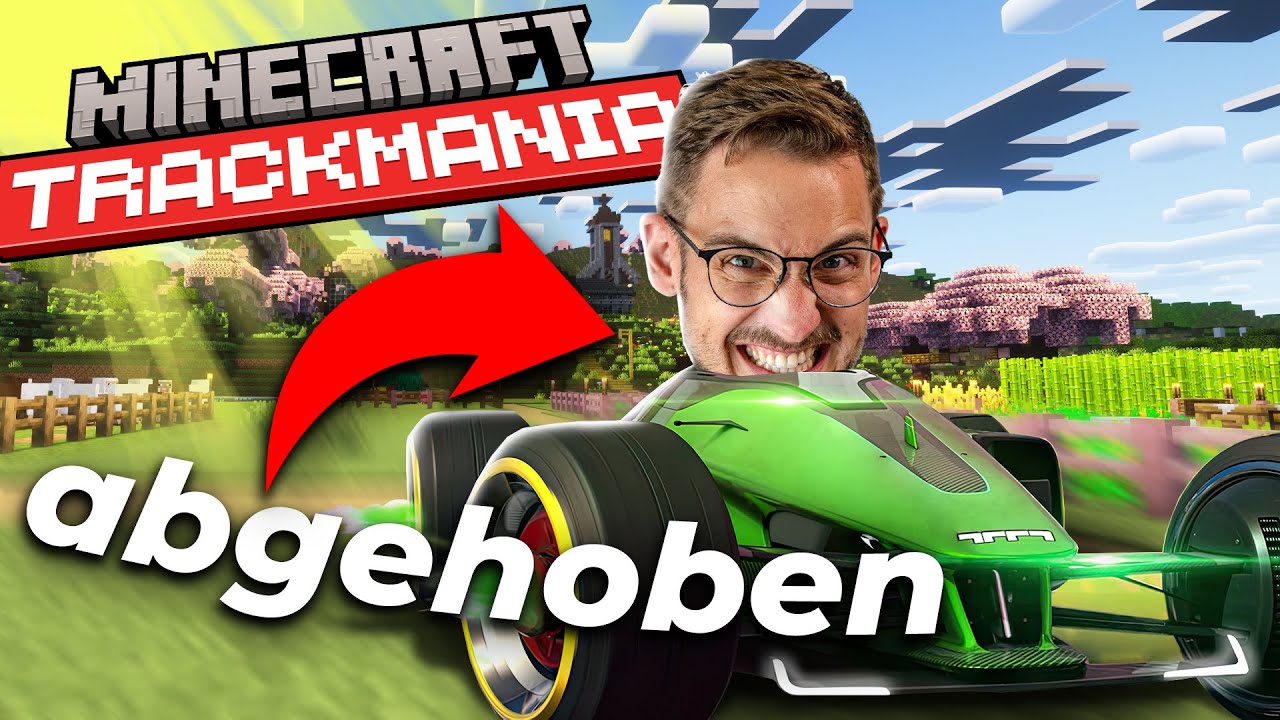 HOCHMUT kommt vor dem Fall! | Trackmania x Minecraft
