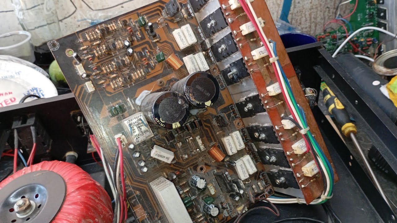 MODIFIED UPGRADED AV502 AMPLIFIER, tunay na lakas ng upgrade/repair natin