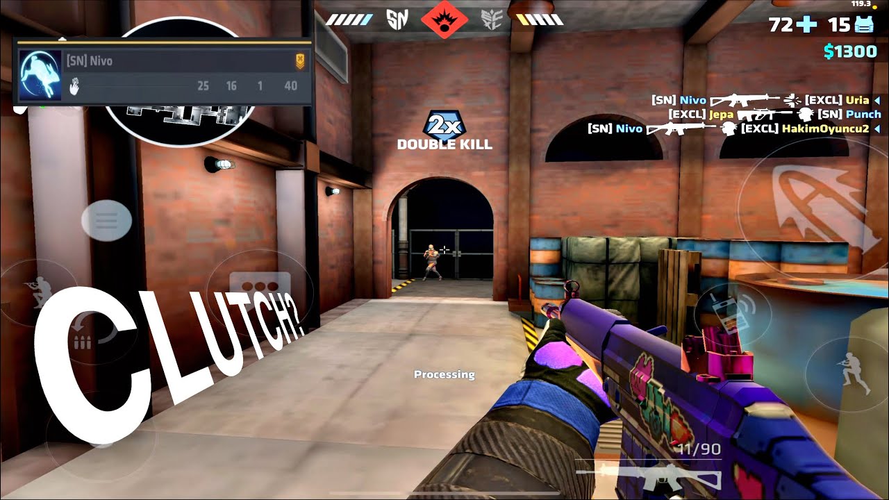 Critical Ops FULL SCRIM vs EXCL But I CARRY MY TEAM And CLUTCH With This INSANE CLIP?