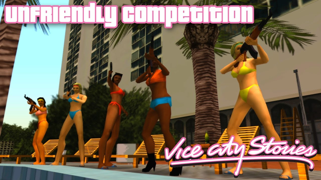 GTA Vice City Stories Remastered - Mission #35 - Unfriendly Competition (HD)