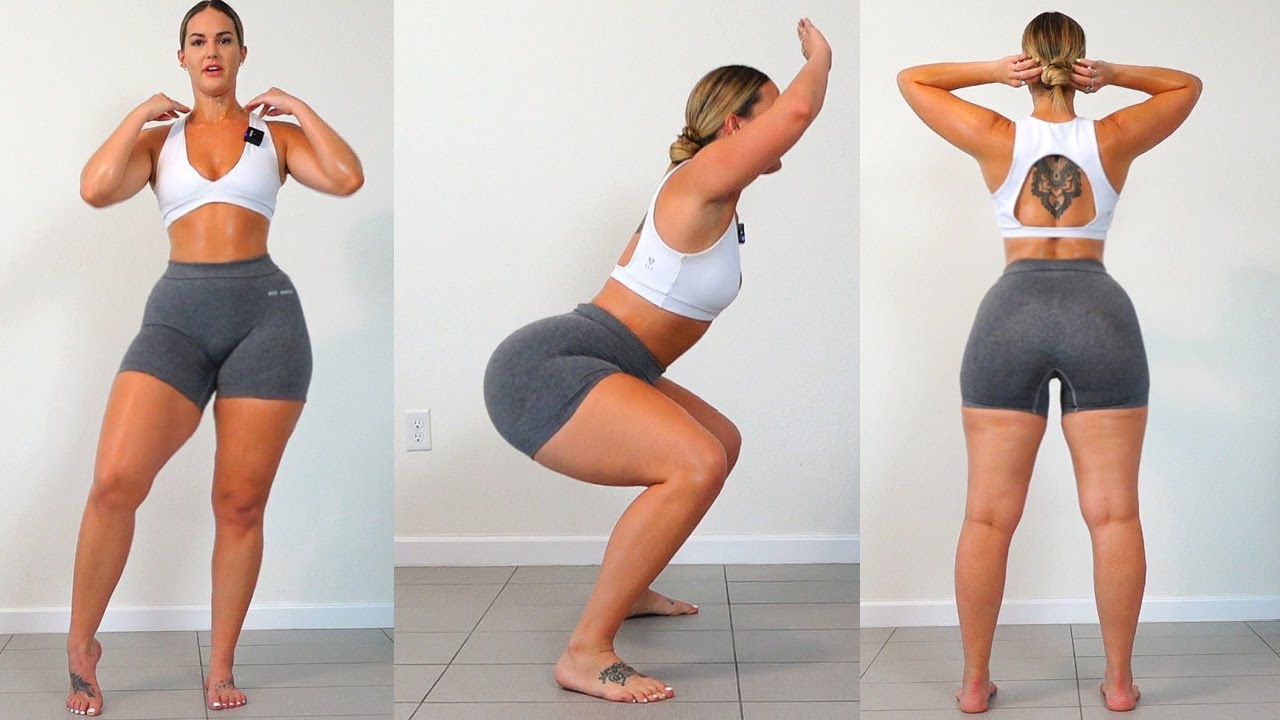Big Booty, Thick Thighs, Tiny Waist HIIT Workout!!