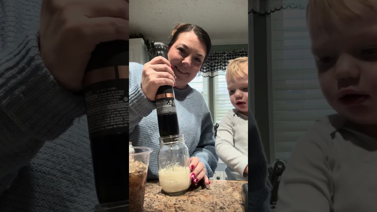 Let’s make a dirty Dr Pepper with baby Axl!! 