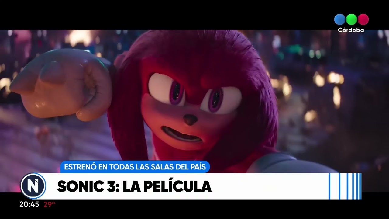 Sonic 3  El Puente del Bicentenario se llena de energía