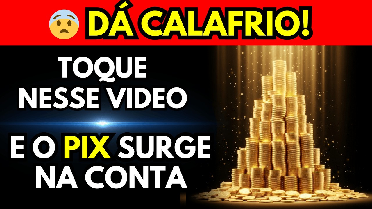 É CHOCANTE! o DINHEIRO aparece na sua CONTA após um Pix Milagroso! Oração Poderosa!