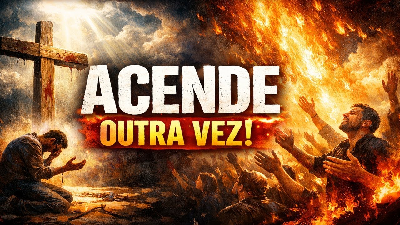 🔥 ACENDE OUTRA VEZ | Um Louvor de Avivamento, Arrependimento e Fogo do Espírito Santo