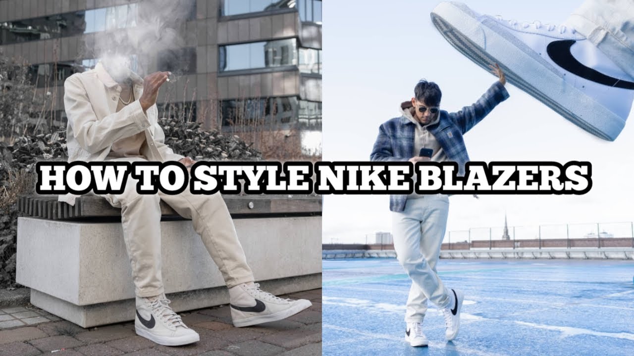 How To Style NIKE BLAZERS Mid 77 Sneakers 2023