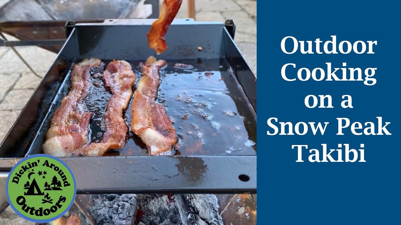 Snow Peak Takibi Cooking Options