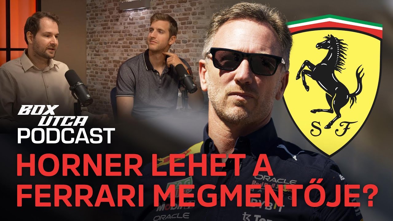 M&eacute;lyzuhan&aacute;sban a Ferrari, de ki lehet a hi&aacute;nyz&oacute; l&aacute;ncszem? | Boxutca podcast