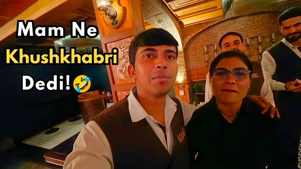 Mam ne aaj khushkhabri suna di 🤣 | Daily Life Vlog