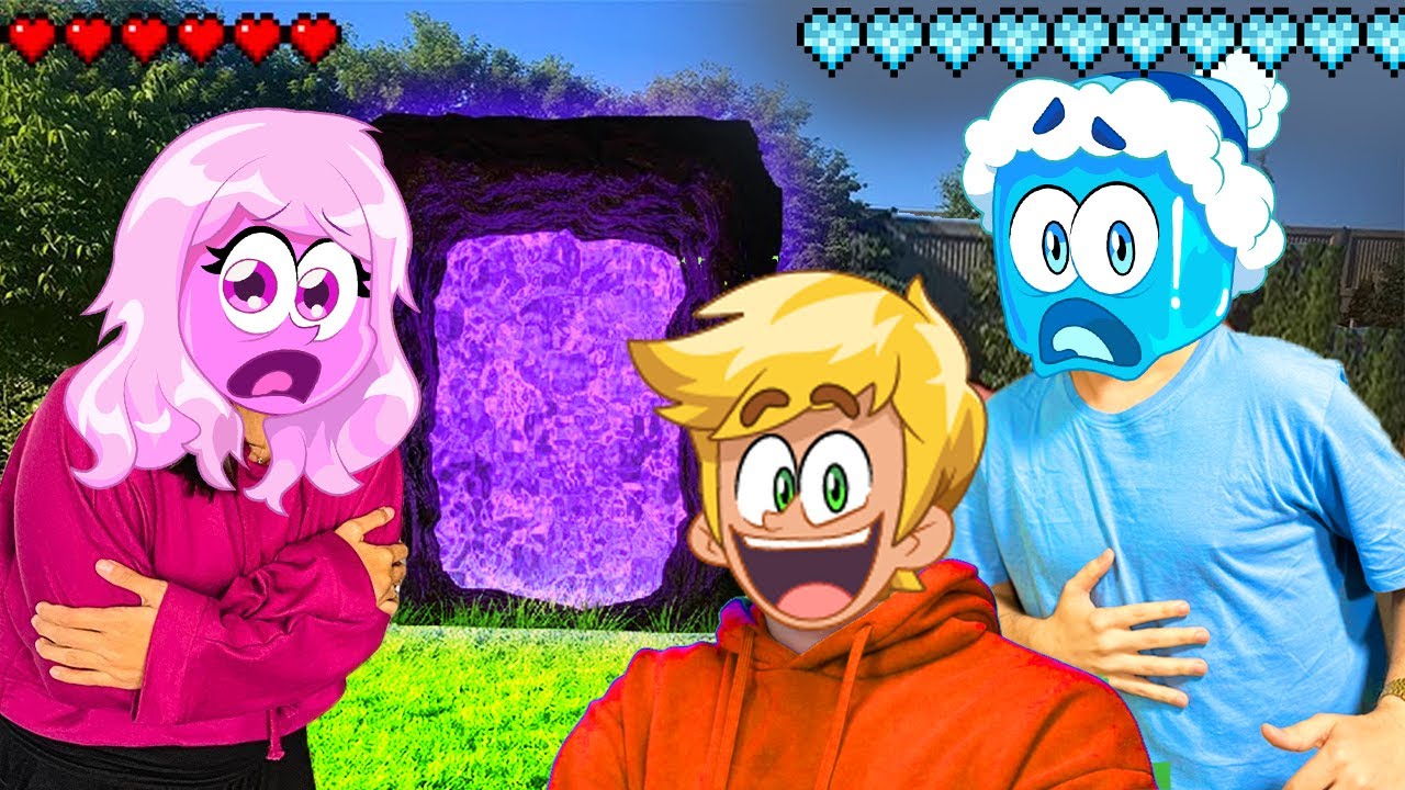 FOMOS DO MINECRAFT PARA A VIDA REAL