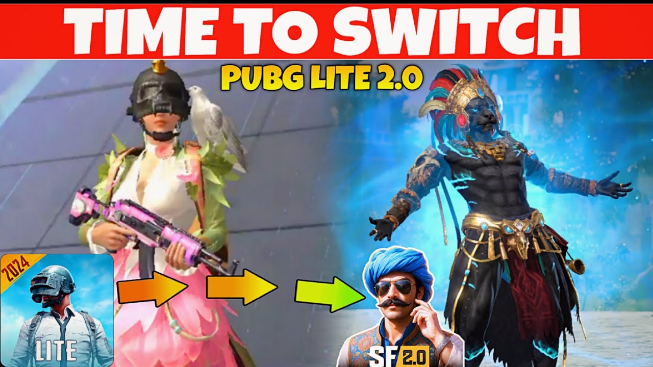 TIME TO SWITCH || INDIAN 🇮🇳 PUBG LITE 