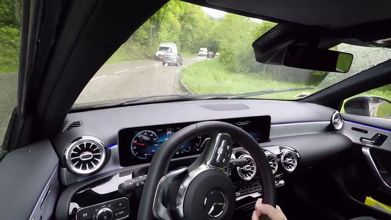 ELLE ME PARLE ! ESSAI(amateur)MERCEDES CLASSE A 180 D AMG LINE(partie 1)