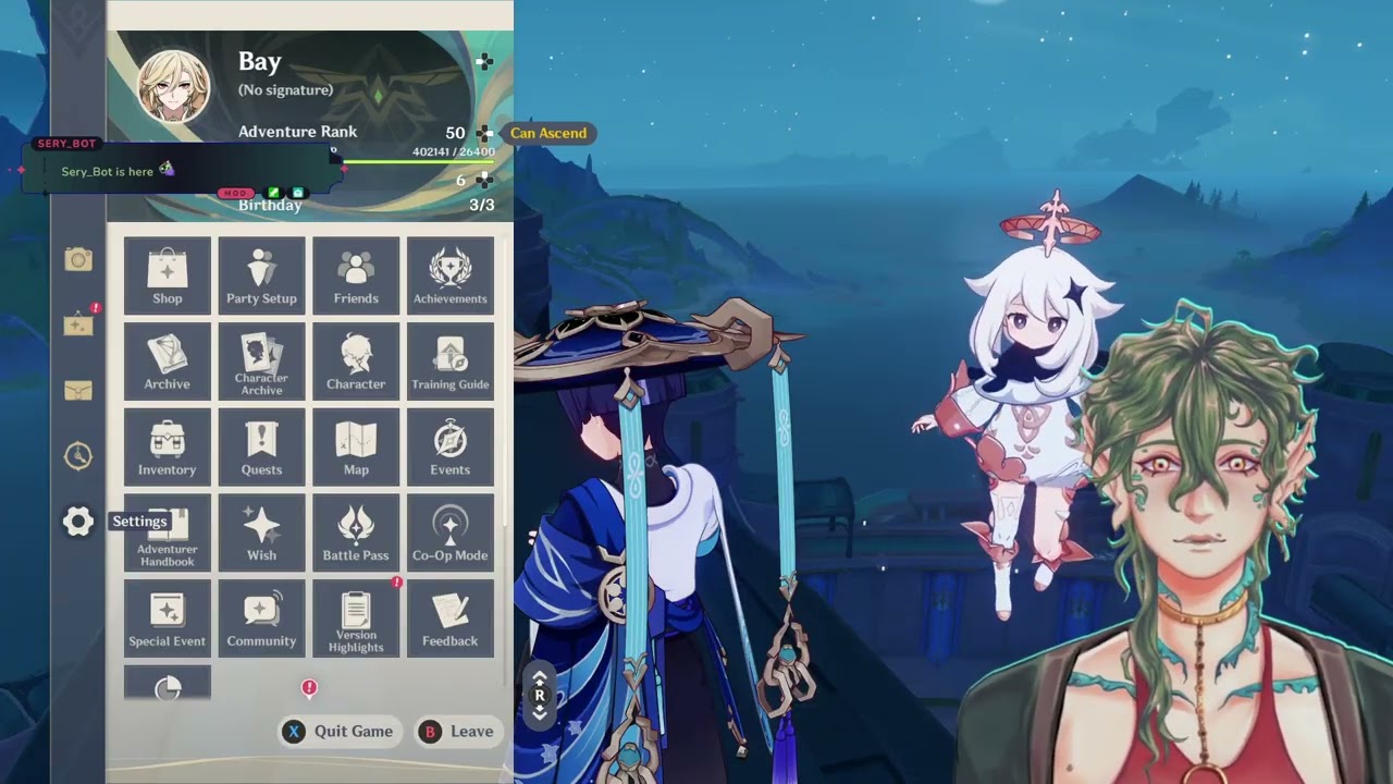 Would you still love me if I played Genshin? ⟡VOD⟡
