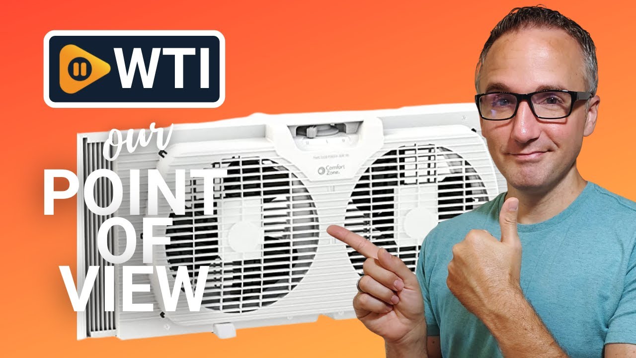Comfort Zone Twin Window Fans | Our Point Of View