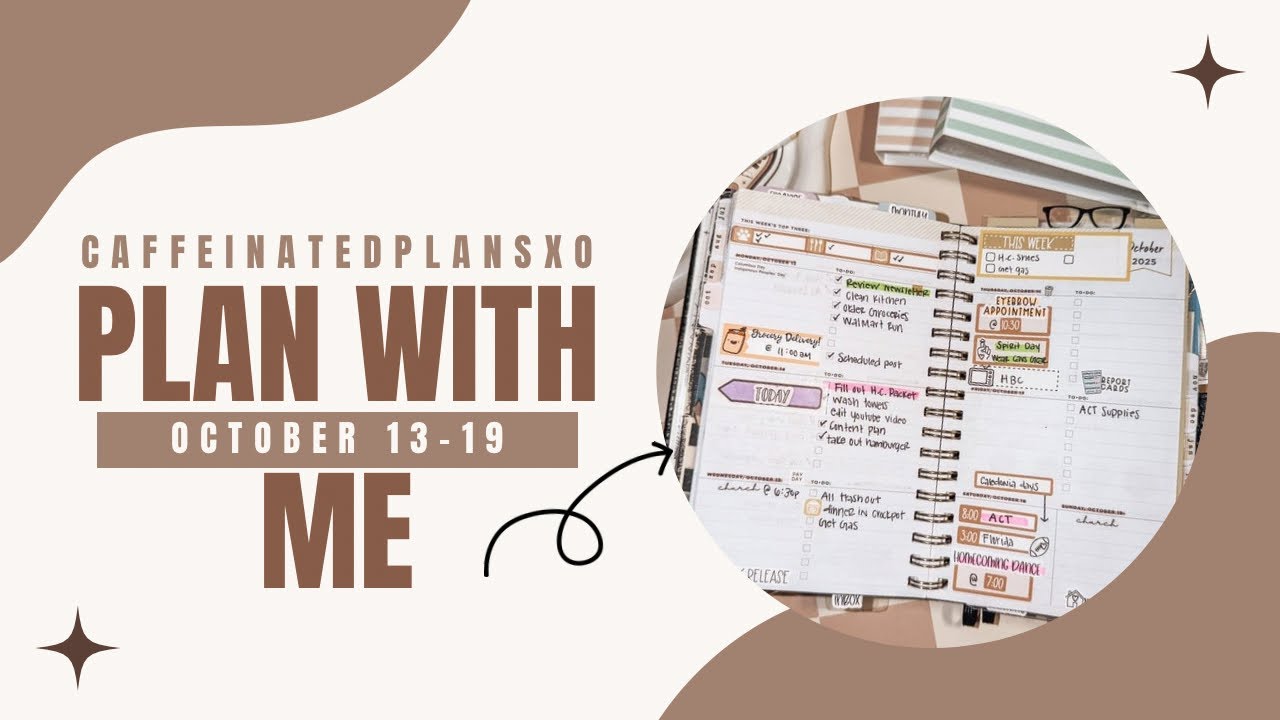 Functional Plan With Me | Realistic Planning in My Day Designer Pocket Planner
