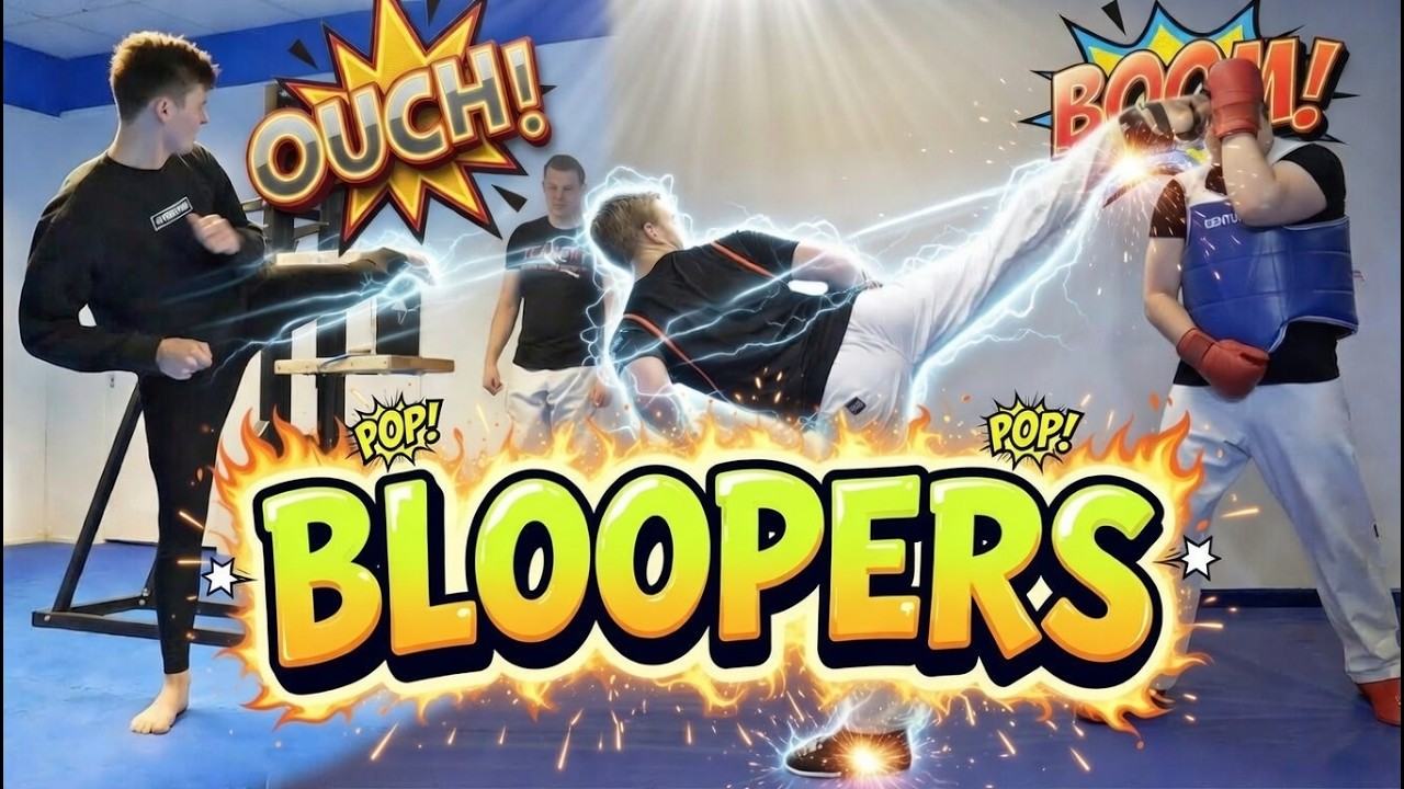 Gag Reel & Bloopers | Taekwondo Kicking Fails & Bails | GNT